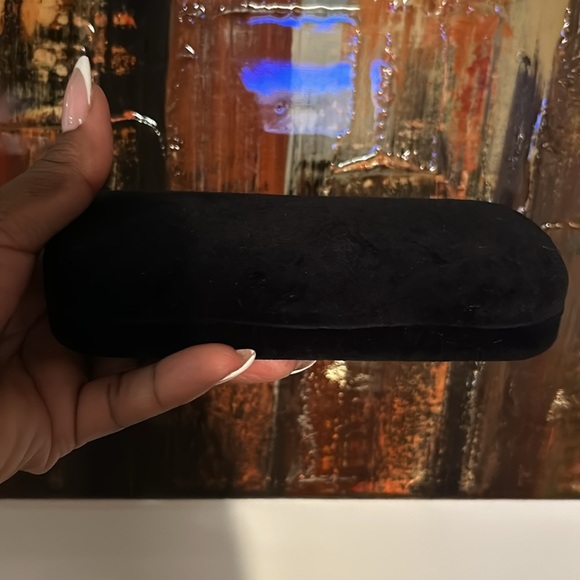 New Gucci Glasses case black classic velvet - Picture 3 of 5